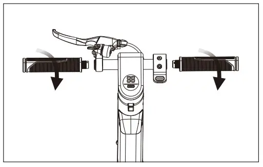 Turboant X7 Max Folding Electric Scooter - mudguard 1