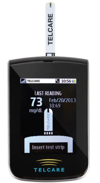 TELCARE Wireless Blood Glucose Monitoring System 5