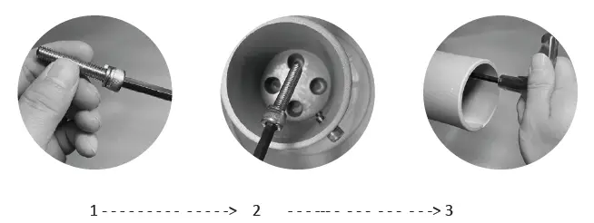 FL-SPT82 Solar Pedestrian Post Top Light 5