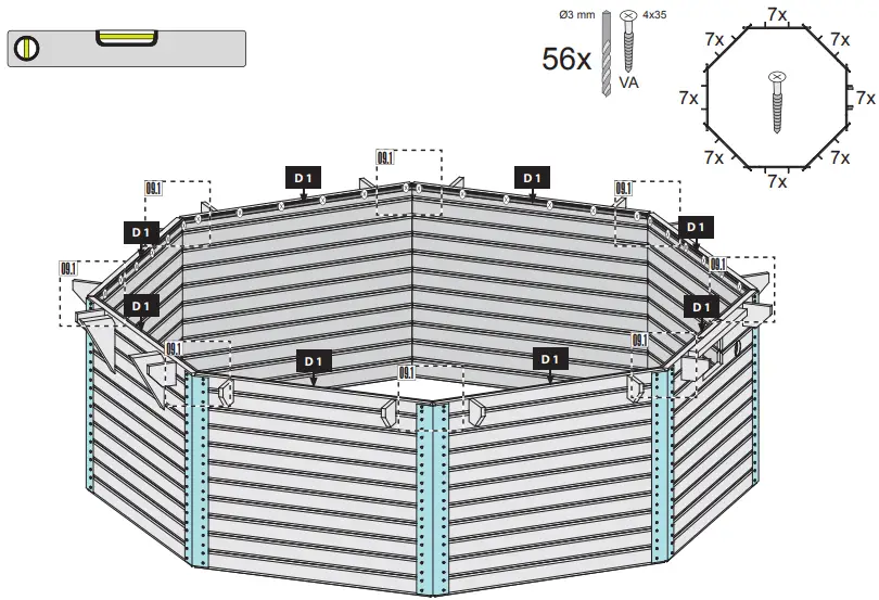 Karibu-33102-Octagonal-Pool-Model-1X -set)-FIG-22
