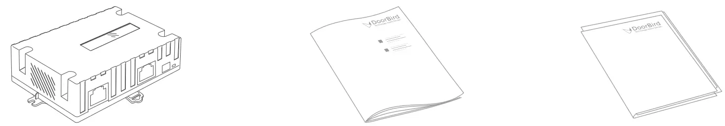 DoorBird A1051 Internet Firewall - COMPONENTS