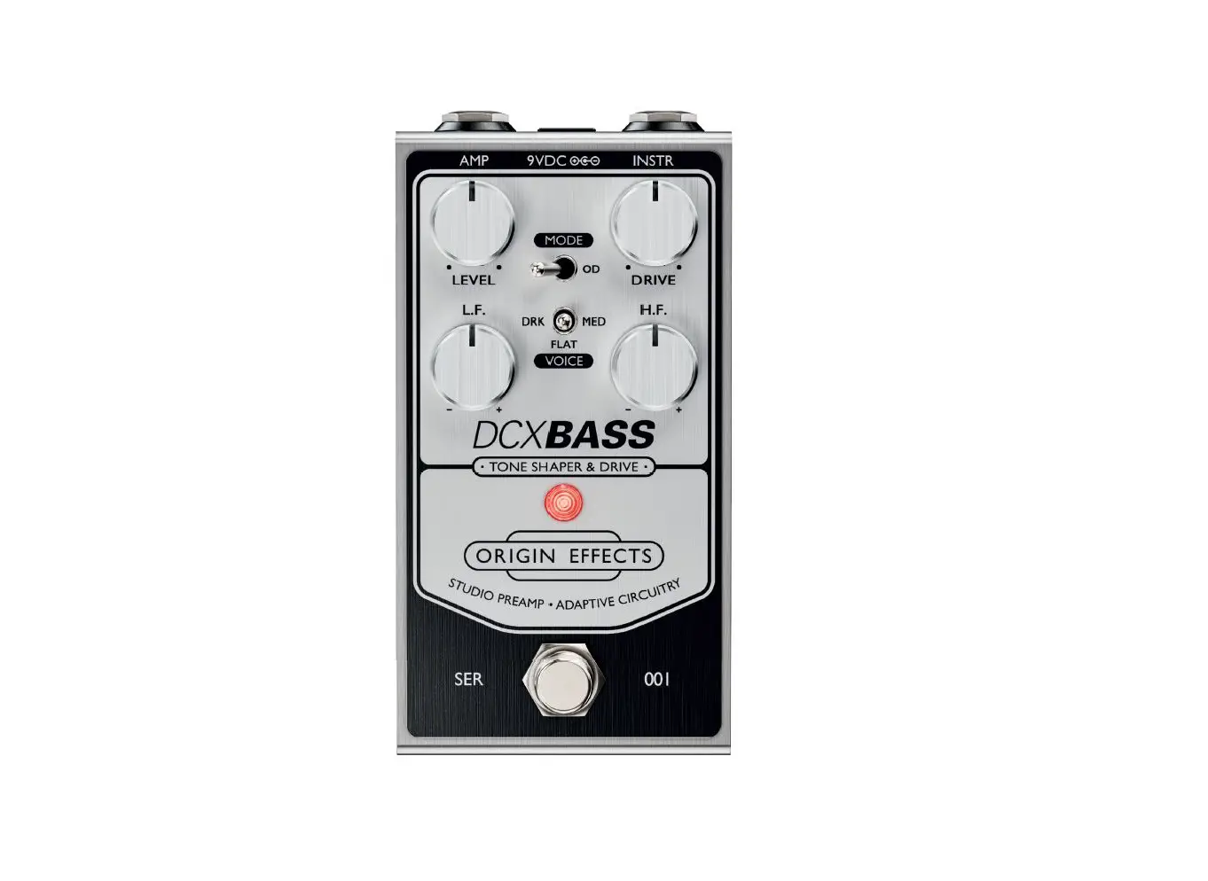 Origin Effects Dcx Bass Tone Shaper And Drive Pedal Owner's Manual