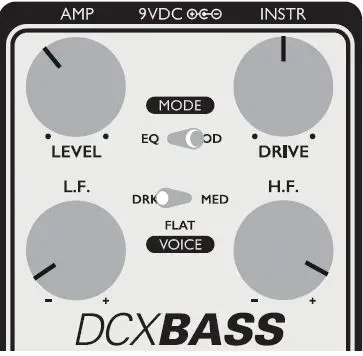ORIGIN EFFECTS DCX Bass Tone Shaper and Drive Pedal-fig-5