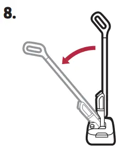 KARCHER FC 2 4 Hand Floor Cleaner Battery Set - start cleaning