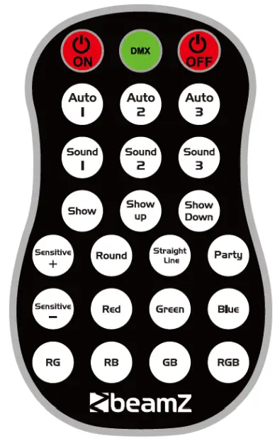 beamZ 152.821 CORVUS RGB Scan Laser - remote