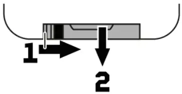beamZ 152.821 CORVUS RGB Scan Laser - side of the remote