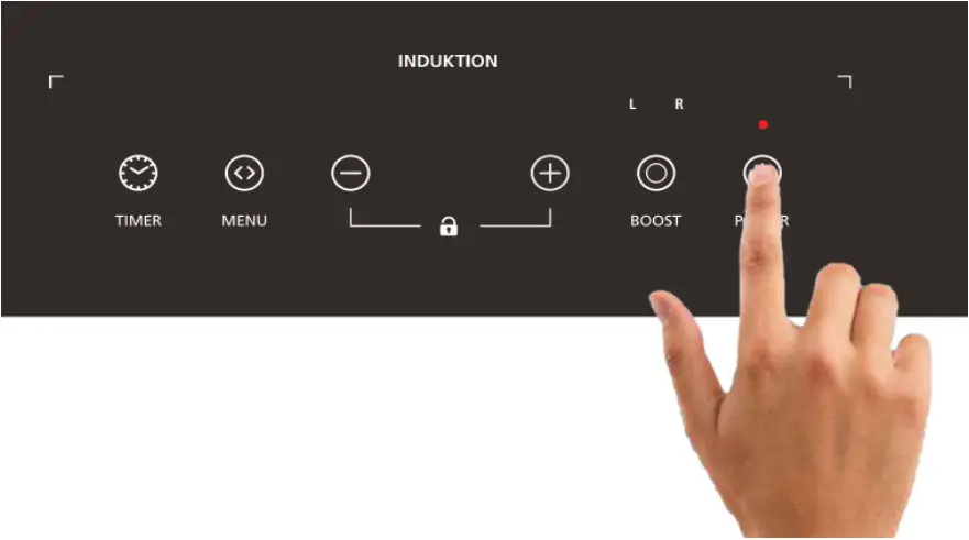 Steba IK3500 Induction - Power Button