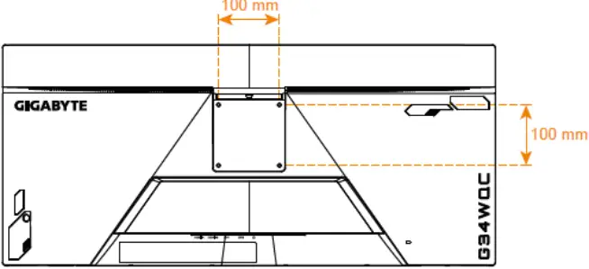 GIGABYTE G34WQC Ultrawide VA HDR Curved Gaming Monitor 18