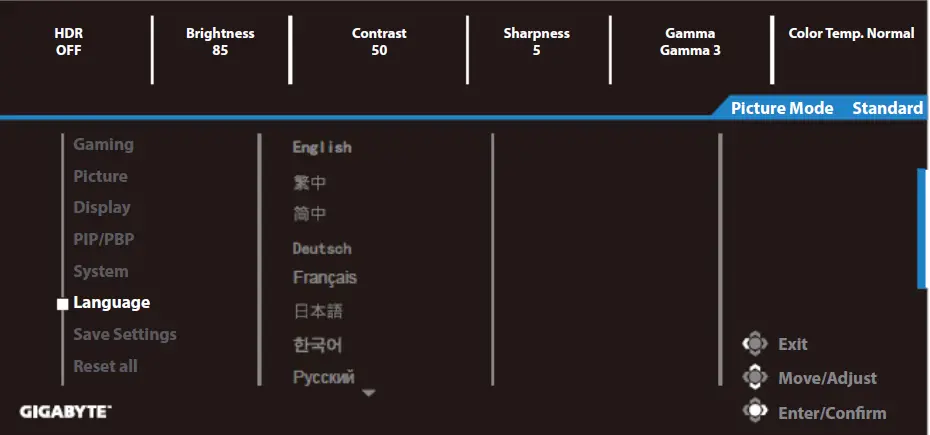 GIGABYTE G34WQC Ultrawide VA HDR Curved Gaming Monitor 36