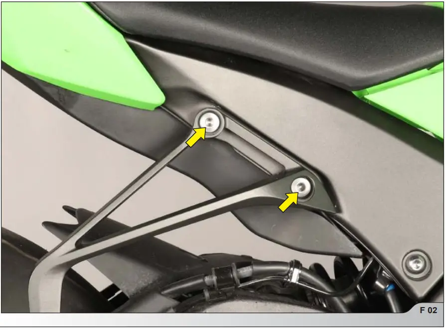 AKRAPOVIC S K10R10 RC Racing Line Full System Exhaust - STOCK EXHAUST SYSTEM 1