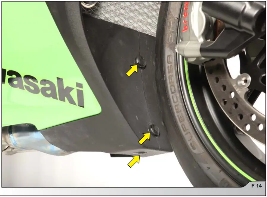 AKRAPOVIC S K10R10 RC Racing Line Full System Exhaust - STOCK EXHAUST SYSTEM 13