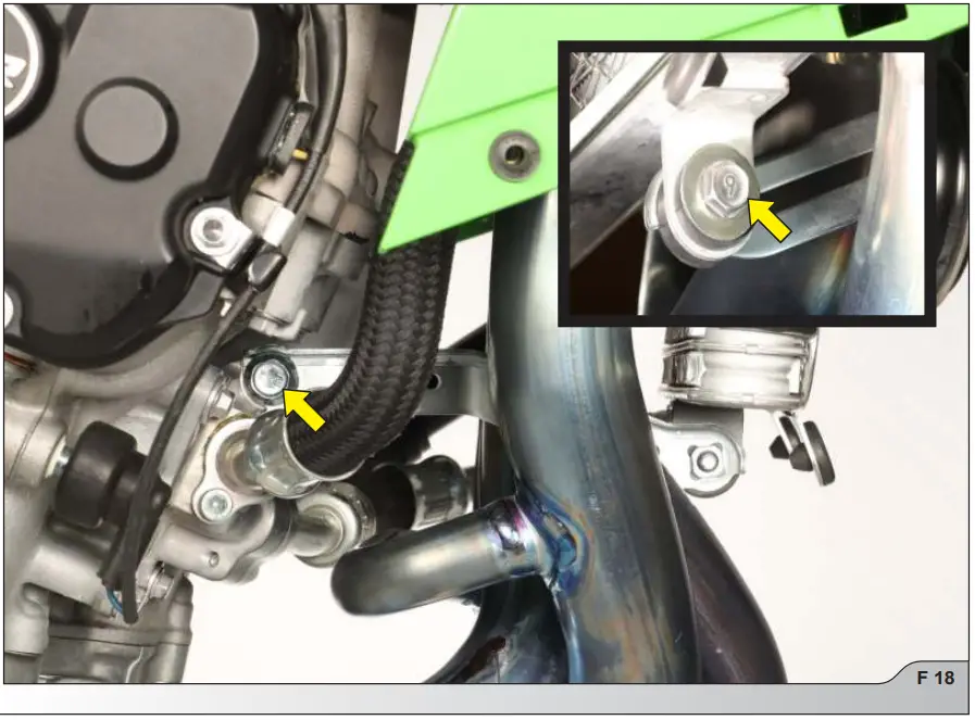 AKRAPOVIC S K10R10 RC Racing Line Full System Exhaust - STOCK EXHAUST SYSTEM 17