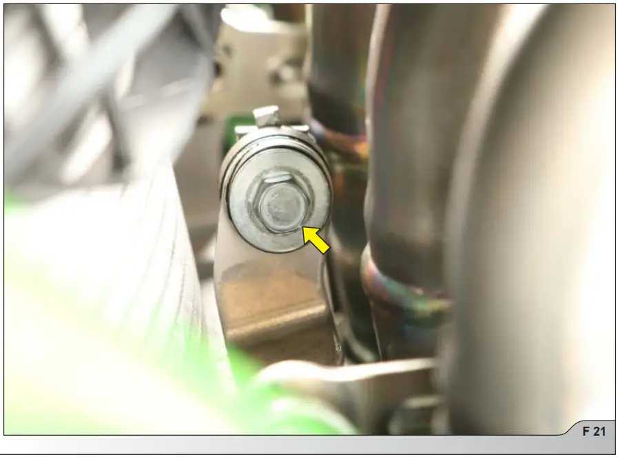 AKRAPOVIC S K10R10 RC Racing Line Full System Exhaust - STOCK EXHAUST SYSTEM 20