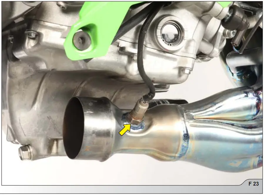 AKRAPOVIC S K10R10 RC Racing Line Full System Exhaust - STOCK EXHAUST SYSTEM 22