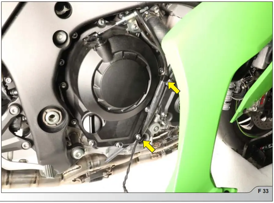 AKRAPOVIC S K10R10 RC Racing Line Full System Exhaust - STOCK EXHAUST SYSTEM 32