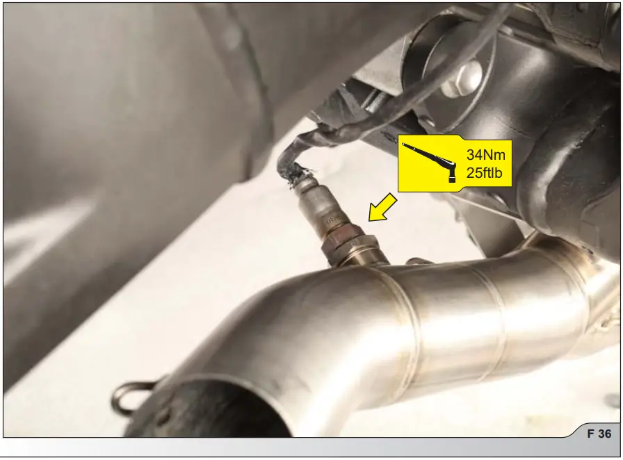 AKRAPOVIC S K10R10 RC Racing Line Full System Exhaust - STOCK EXHAUST SYSTEM 35