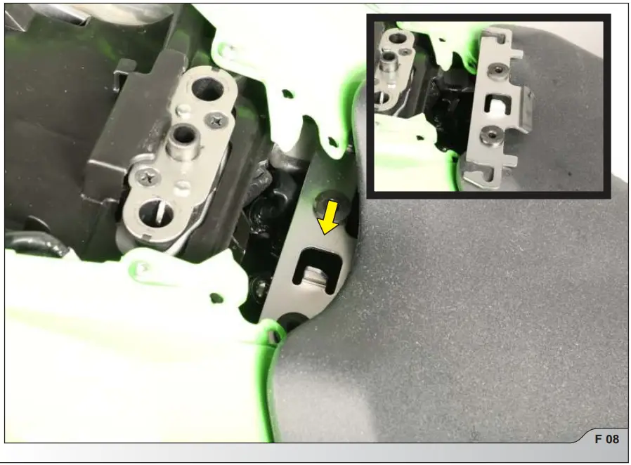 AKRAPOVIC S K10R10 RC Racing Line Full System Exhaust - STOCK EXHAUST SYSTEM 7