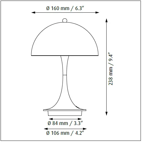 Panthella Portable V2 Table Lamp 01