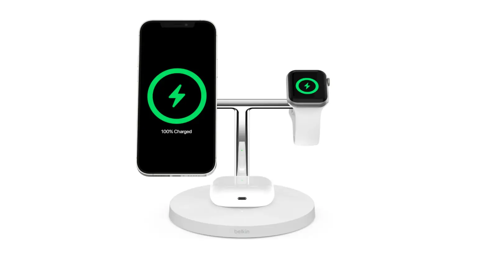 Insignia Ns-mm531s23 3 In-1 Wireless Charger With Magsafe User Guide