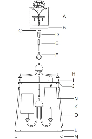 CRYSTORA-A-2245-BF_NOSHA-E-Sylvan-Four-Light-Chandelier-fig-3