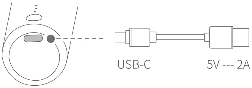 breo Massagun S1 mini Pocket Powerful Portable Massage - Charging