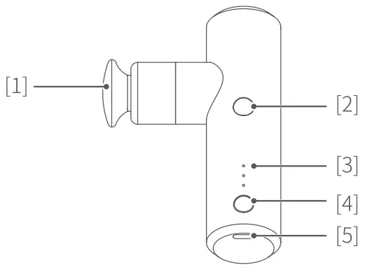 breo Massagun S1 mini Pocket Powerful Portable Massage - Power