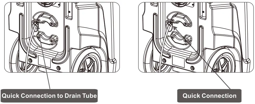 ALORAIR Storm Ultra and Pro Dehumidifer - Connections
