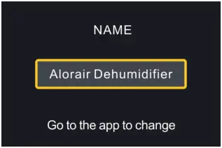 ALORAIR Storm Ultra and Pro Dehumidifer - Name