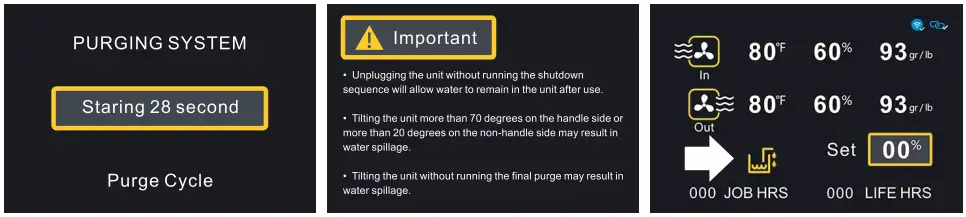 ALORAIR Storm Ultra and Pro Dehumidifer - Pump