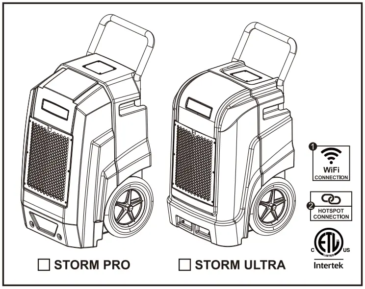 ALORAIR Storm Ultra and Pro Dehumidifer