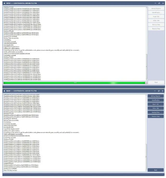 SIEMENS AT200 MSV80 Read Write ISN and Backup Data - software 16