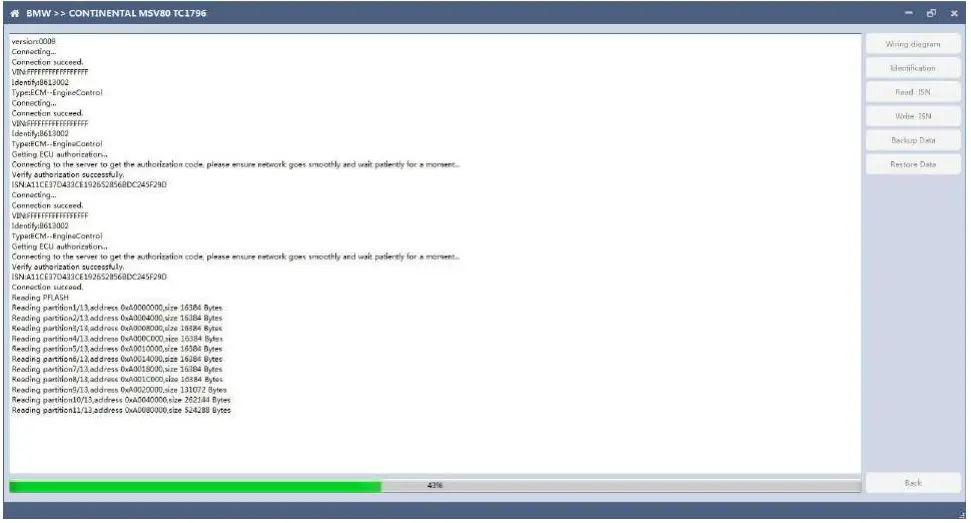 SIEMENS AT200 MSV80 Read Write ISN and Backup Data - software 8