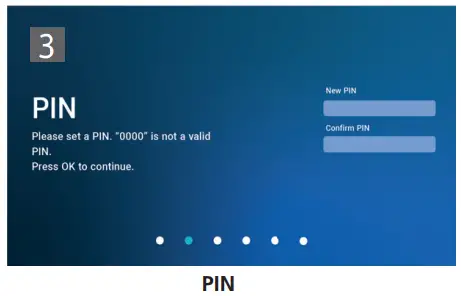 First time installation