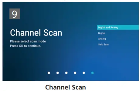 First time installation