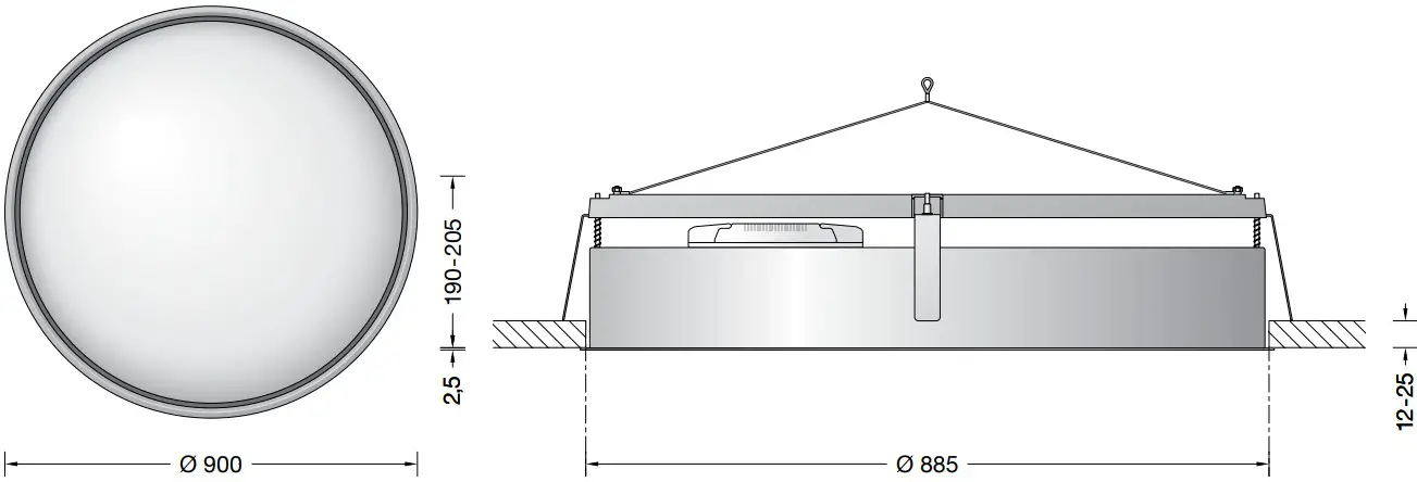 BEGA 50 845 6 High Performance Floodlight