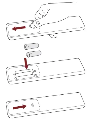 Hisense 43E7HQTUK E7 Series 43 4K QLED Smart TV - Batteries