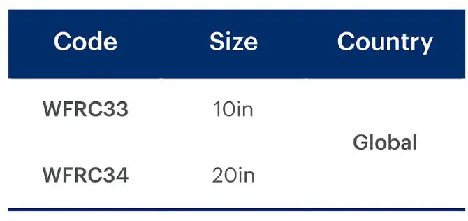 RAIN HARVESTING WFRC33 Heavy Duty Sediment Large Cartridge Installation Guide-FIG-1