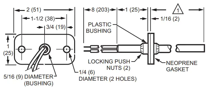 Honeywell C7046A Air Temperature Sensor - Equipment Damage