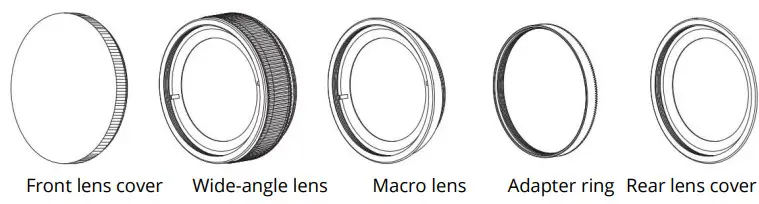 USKEYViSiON WLZ1 Wide Angle Lens - camera 3