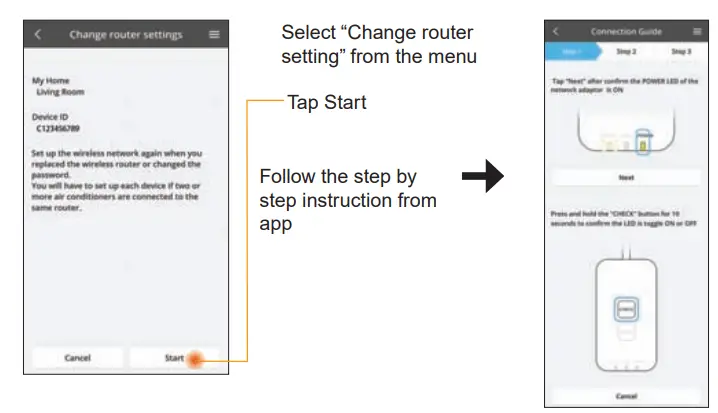 Panasonic CZ-TACG1 Controller - app 23