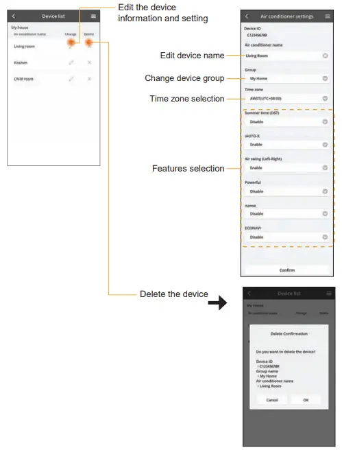 Panasonic CZ-TACG1 Controller - app 24