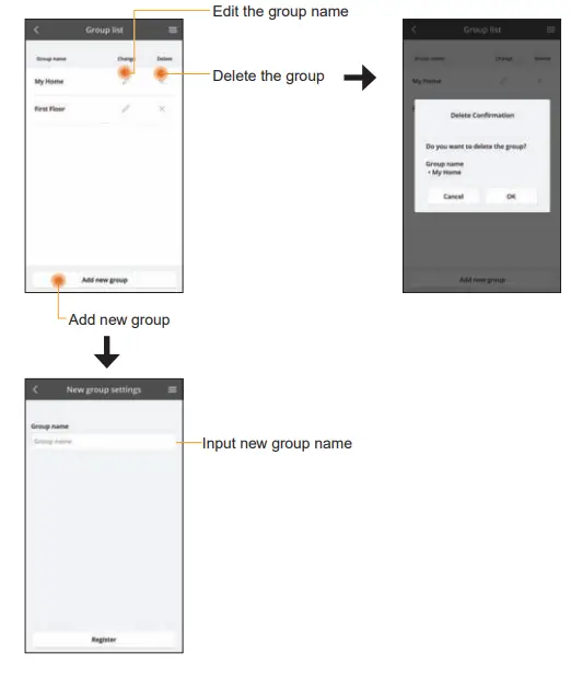 Panasonic CZ-TACG1 Controller - app 25
