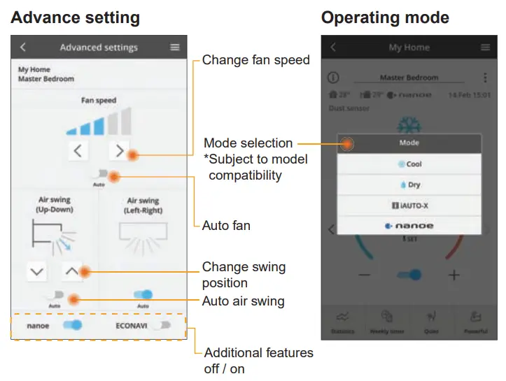 Panasonic CZ-TACG1 Controller - app 29