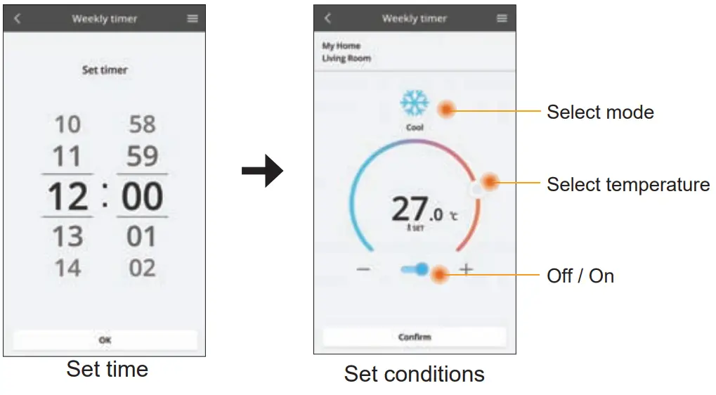 Panasonic CZ-TACG1 Controller - app 33