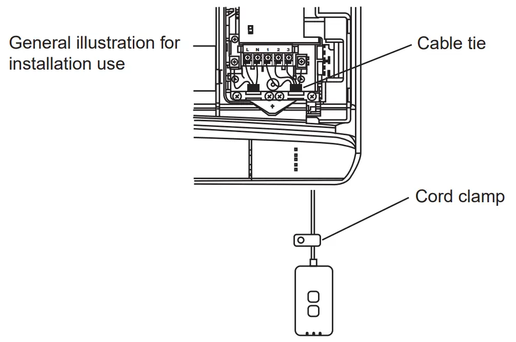 Panasonic CZ-TACG1 Controller - clamp