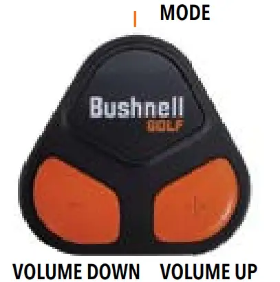 Wingman View Remote Functions - Golf Mode