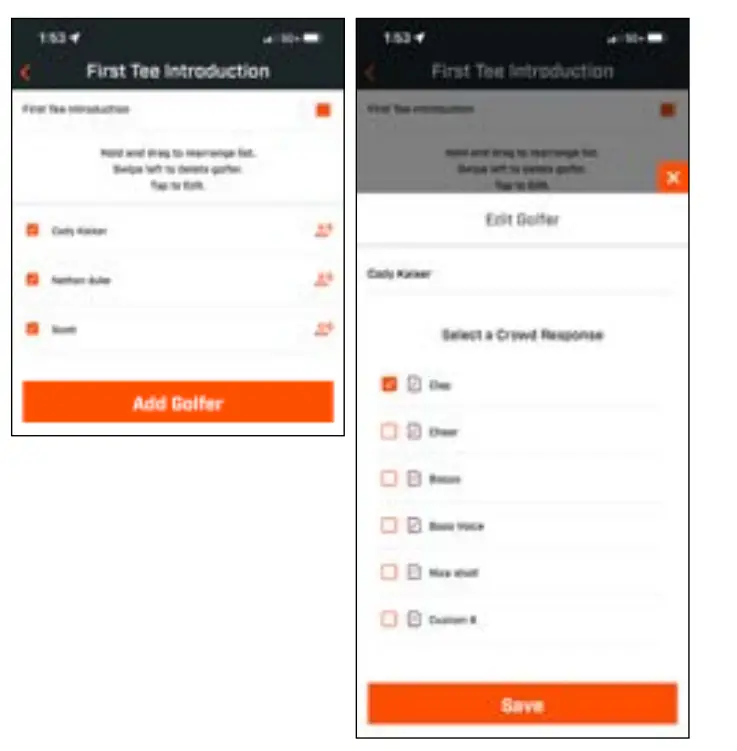 Bushnell Golf Mobile App Functions