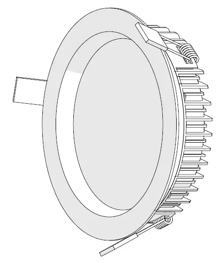 Doled 1638lm IK10 3000K Ceiling Light