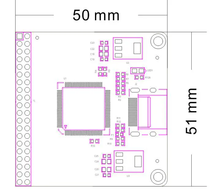 ALINX AN9134 HDMI Display Module - Description 2