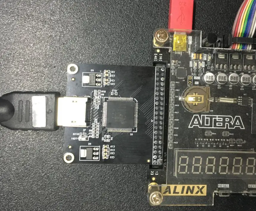 ALINX AN9134 HDMI Display Module - Hardware connection 1